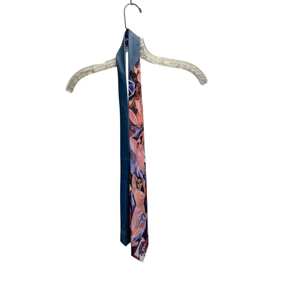 Ralph Marlin Picasso Inspired Polyester Tie